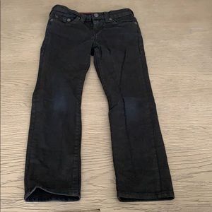 True Religion black denim jeans boys